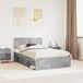 Maison Exclusive - Lit exclusif - Structure de lit gris béton, dimensions 120 x 200 cm, en bois massif de pin