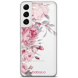 ERT GROUP mobiel telefoonhoesje voor Samsung S22 PLUS origineel en officieel erkend Babaco patroon Flowers 059