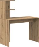 vidaXL Bureau Artisan Eikenhout 102 x 50 x 124 cm