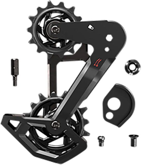 Sram T-type Eagle Axs Aluminum Jockeywielsysteem Zilver