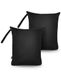 OTraki Natte Dry Bag Waterdichte Vuile Wasserij Reistas Zwemmen Luier Doek Tas Herbruikbare Opknoping Rits Organizer Opbergtas voor Badpak Gym Strandlaken 2 Pack (16 x 20")