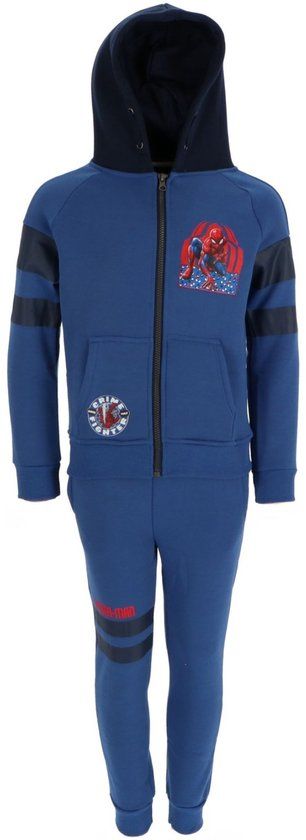 4KidsOnly Spiderman Joggingpak - Blauw