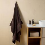 Studio LIVIT wellness badlaken donkerbruin (150x100 cm)