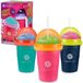 Bandai Chillfactor granita mok - Willekeurige kleur Blauw, Roze of Groen - Geleverd met rietje