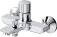 AM.PM X-Joy - Robinet de baignoire TouchReel - Mitigeur - Entraxe 150 mm - Économie d'eau - Chrome