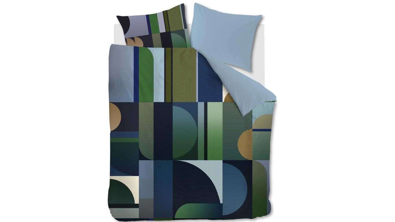 Dekbedovertrek Kardol Utopia - Blauw Groen