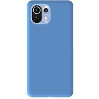 Xiaomi Mi 11 Siliconen Matte Hoesje - Bleu Ciel