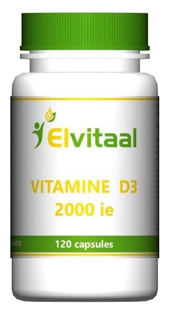 Elvitaal Vitamine D3 2000IE Capsules