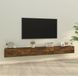 Maison Exclusive - Meuble TV 3 pièces Chêne fumé Bois d'ingénierie
