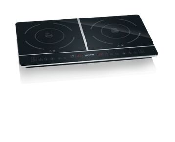 Severin DK 1031 - Inductiekookplaat - 2 zones - Zwart