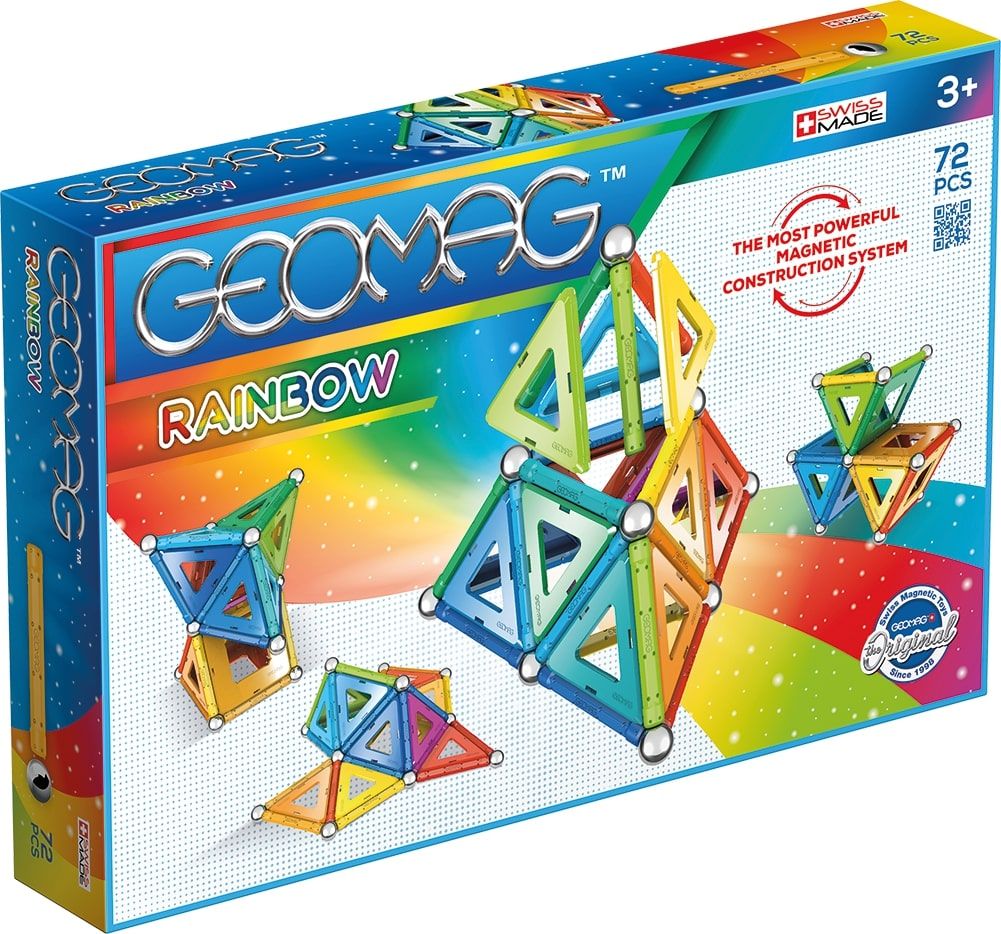 Geomag Classic Rainbow GM371 - Anti-stress speelgoed - Meerkleurig