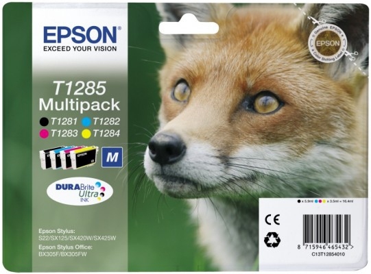 Epson Multipack 4-kleur T1285 DURABrite Ultra Ink