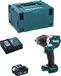 MAKITA Schlagschroefmachine DTW700RTJ1 (1 x 5,0 Ah accu + oplader DC18RC + MAKPAC 3 opbergkoffer)