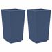 VidaXL Plantenbak Polypropyleen Blauw, Grijs