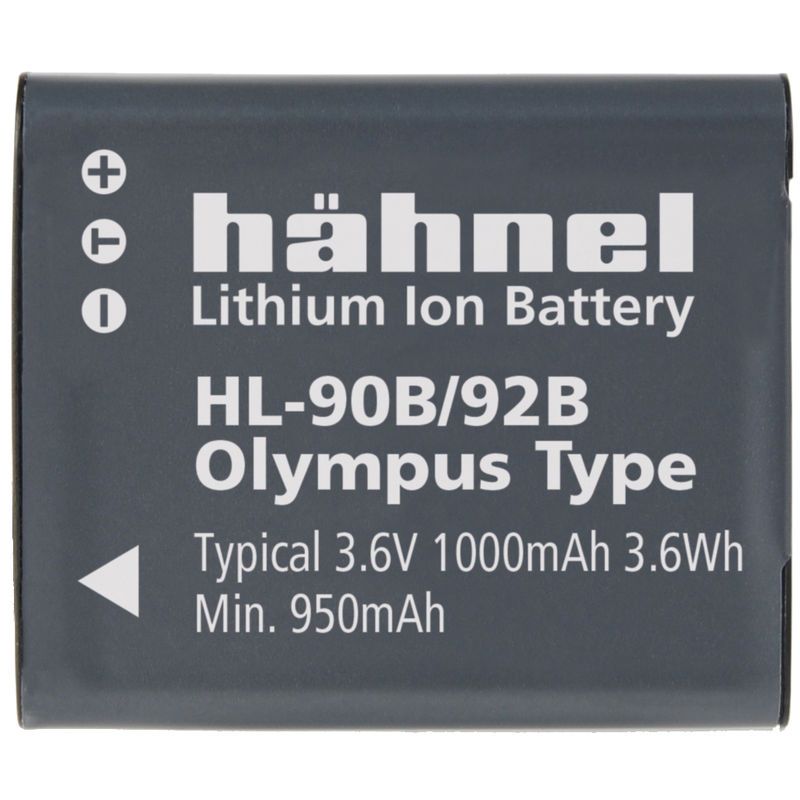 Hähnel HL-90B/92B - Accu voor Olympus Li-90B/92B - 1000 mAh