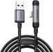 Joyroom USB A naar USB C Kabel - Snellader 3A - 1 meter - 90° Haakse Aansluiting
