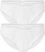 sloggi men Basic Heren Mini slip - 2-pack - Wit - Maat XXL
