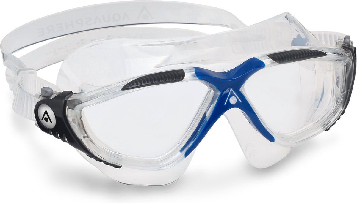 Aquasphere Aquasphere Vista - Zwembril - Volwassenen - Clear Lens - Transparant/Grijs
