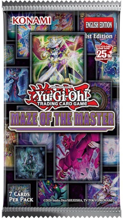 Yu-Gi-Oh! Asmodee the Netherlands Yu-Gi-Oh Maze Of The Master 3 Bo Pack