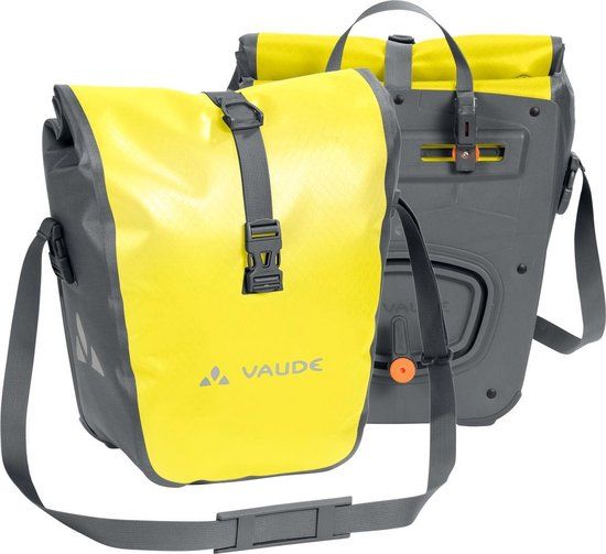 VAUDE Aqua Front Fietstas - Canary - 28L - Voor Elektrische Fiets