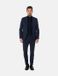 Thomas Goodwin Kaiser Fashion Thomas Goodwin Slim-fit pak, 2-delig, navy, polyester/wol/elastaan, FR56-EU56