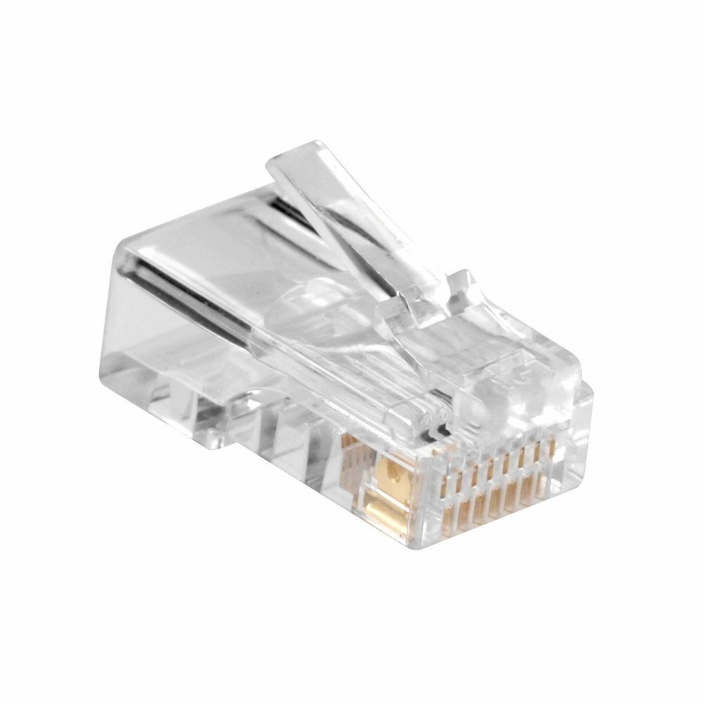 ACT CAT5E RJ45 Connector - 10 Pack - Silver/Transparent