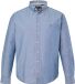 JP 1880 Heren Overhemd Lange Mouwen Buttondown Kraag Licht Blauw Denim 7XL