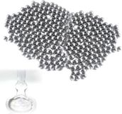 Sans marque Perles en acier inoxydable pour le nettoyage de carafe - 1000 pièces (3 mm)