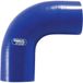 Samco Sport siliconen slang lucht/water Ø54mm 102mm 90° blauw