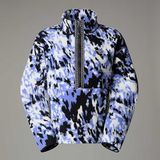 The North Face Fleeski 1/4 Zip Trui voor dames Virtual Blue Trail Grid M