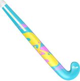 TK MAXI Veldhockey Stick 28 Inch Blauw Licht Hout Beginner
