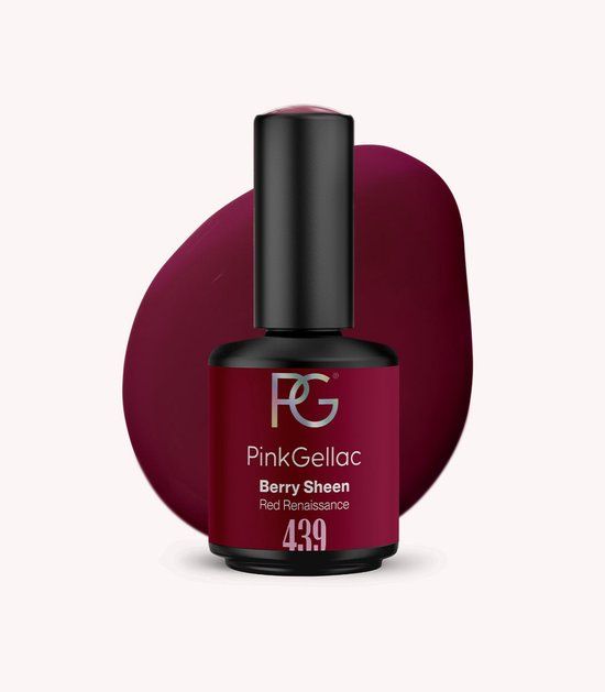 Pink Gellac 439 Berry Sheen 15ml Gel Nagellak