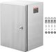 VEVOR Schakelkast 50 X 40 X 20 Cm Elektrische Behuizing 304 Roestvrijstalen Wandgemonteerde Behuizing voor Elektrische en Elektronische Apparatuur Ip66 Waterdicht