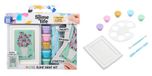 Slime Life Arts & Crafts - Set de peinture slime pastel, kit d'art DIY | Peinture slime pastel, 5 couleurs, toile, pinceau double face, outil de modelage, palette, peinture, modeler ou pétrir, à partir de 8 ans