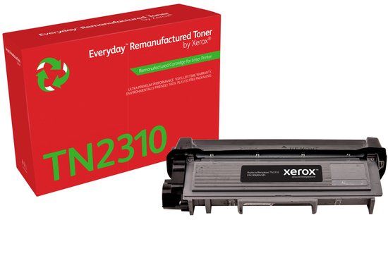 Xerox Everyday Mono Toner vervangt Brother TN-2310 Zwart