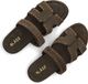BLASZ Magic-57 Slippers - Dames - Bruin - Maat 41