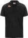 Kappa Gastio Korte Mouw Poloshirt Zwart S Man