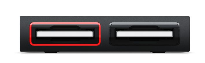 Blackmagic Design Cloud Dock 2 - SSD Enclosure - 2.5" - USB-C - 10 Gigabit Ethernet - Black