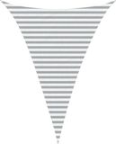 vidaXL Parasol triangulaire 3 x 4 x 4 m 100% Polyester Oxford