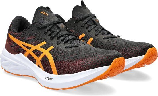ASICS Dynablast 3 Hardloopschoenen Heren - Maat 42.5 - Zwart/Oranje