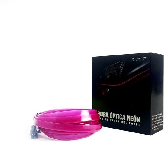 OCC Motorsport Neon Light Strip - 3 m - Fibre Optic - Pink