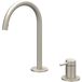 IVY Bond Wastafelkraan - 2-Gats Bladmontage - Geborsteld Nickel PVD