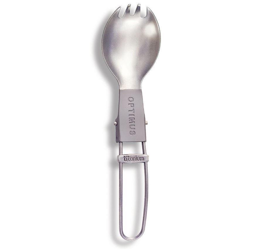 Optimus titanium folding spork