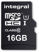 Integral 16GB SMARTPHONE AND TABLET MICROSDHC/XC CLASS 10 UHS-I U1