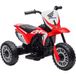 Honda Motocross Électrique Pour Enfants, Sous Licence Honda Crf450rl, 3 Roues, Batterie 6v, Pour Les Enfants De 18 À 36 Mois, Rouge