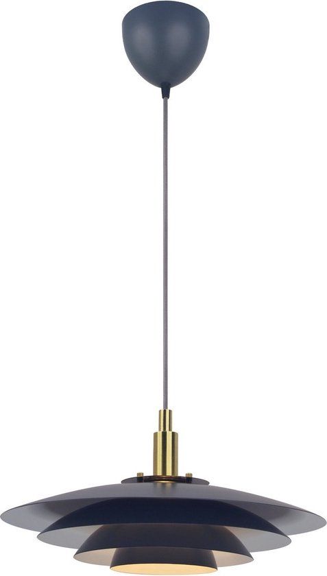 Nordlux Bretagne Hanglamp - Ø38cm - G9 - Grijs