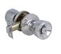 Amig Deurknopset - Verchroomd messing - 18,5 x 8 cm - Inclusief sluiting - Privacyfunctie - Noodontgrendeling aan de buitenkant en slot aan de binnenkant - Deur van 35-45 mm