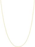 Lucardi Collier 9 Karaat - doré Femme