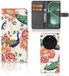 B2Ctelecom Telefoonhoesje met Pasjes voor OPPO Find X6 Pink Peacock