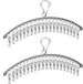 Ibenzoa® RVS ophangrek met 40 klemmen